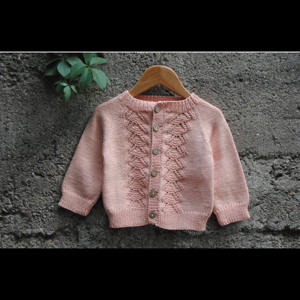 Penoora’s Bjork Cardigan - Soft Pink
